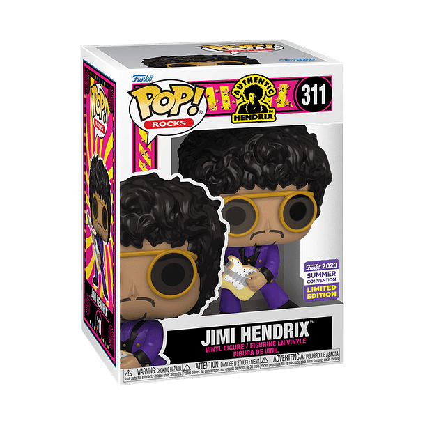 Funko Pop! Rocks #311 - Aunthentic Hendrix: Jimi Hendrix