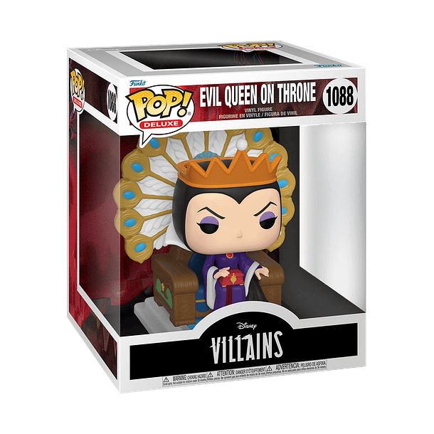 Funko Pop! #1088 - Disney Villains: Evil Queen on Throne (Deluxe)