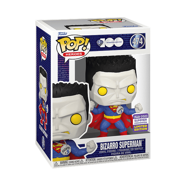 Funko Pop! Heroes #474 - Warner Bros. 100: Bizarro Superman