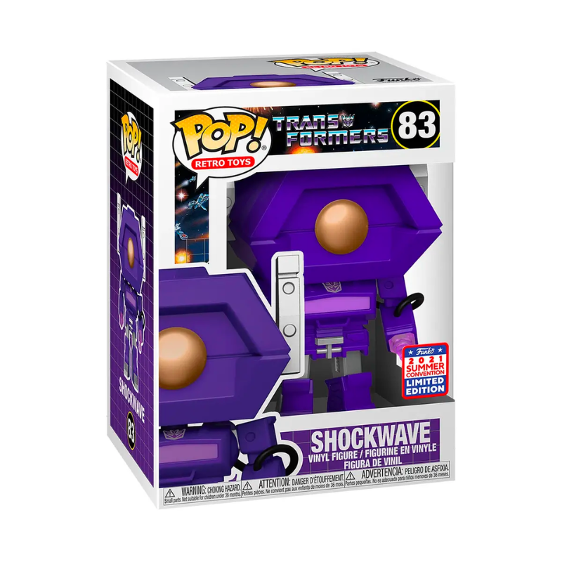 Funko Pop! Retro Toys #083 - Transformers: Shockwave 1