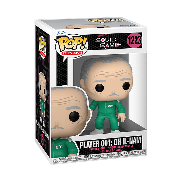 Funko Pop! Television #1223 - Squid Game: Player 001: Oh Il-Nam