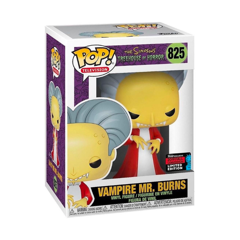 Funko Pop! Television #0825 - The Simpsons: Vampire Mr. Burns 1