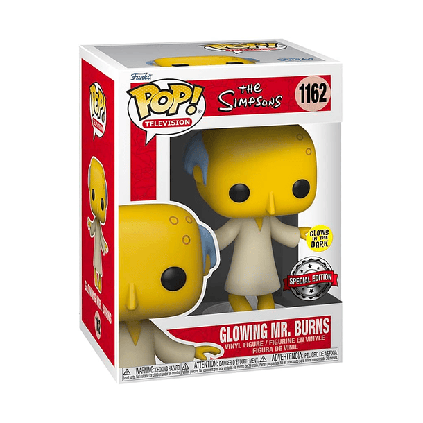 Funko Pop! Television #1162 - The Simpsons: Glowing Mr. Burns