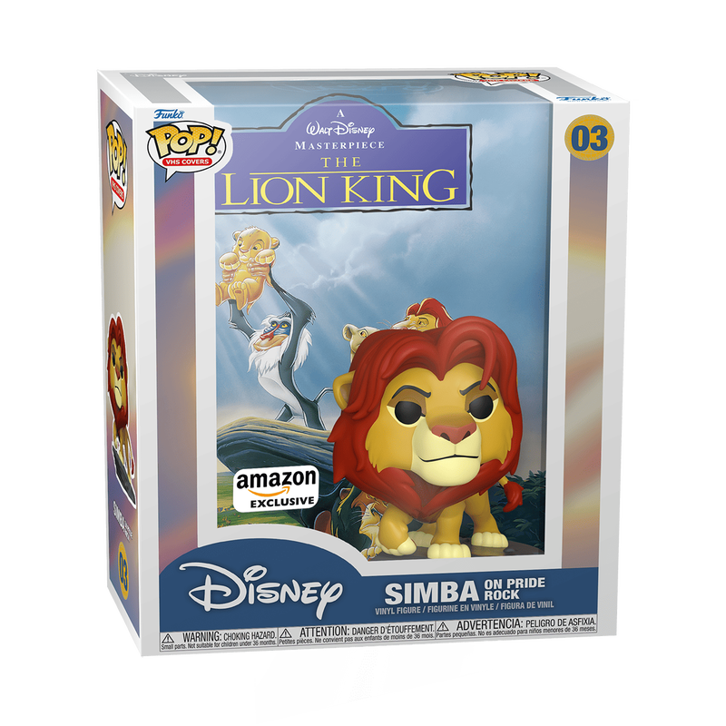 Funko Pop! VHS Covers #03 - The Lion King: Simba on Pride Rock 1