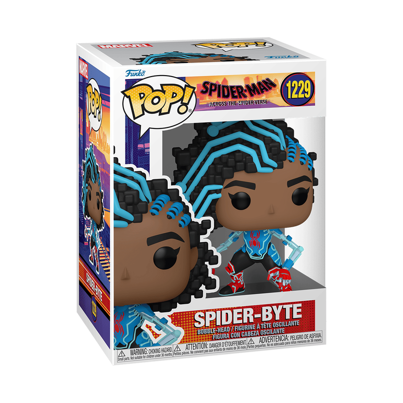 Funko Pop! #1229 - Spiderman Across the Spiderverse: Spider-Byte 1