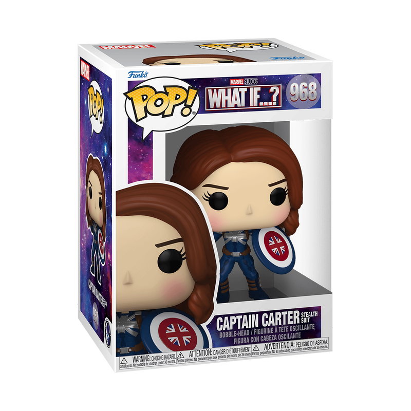 Funko Pop! #0968 - What If...?: Captain Carter (Stealth Suit) 1