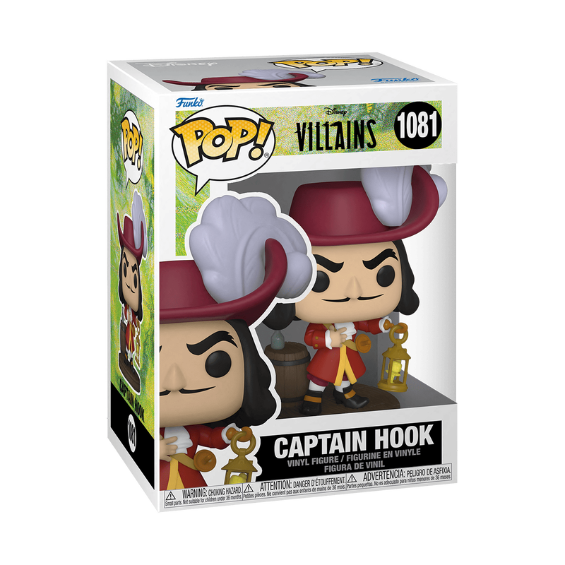 Funko Pop! #1081 - Disney Villains: Captain Hook (Capitán Garfio) 1