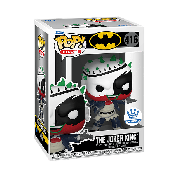 Funko Pop! Heroes #416 - Batman: The Joker King