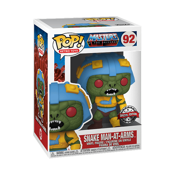Funko Pop! Retro Toys #092 - Masters of the Universe: Snake Man-At-Arms