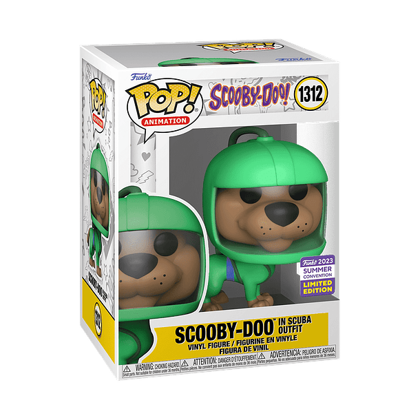 Funko Pop! Animation #1312 - Scooby-Doo: Scooby-Doo in Scuba Outfit