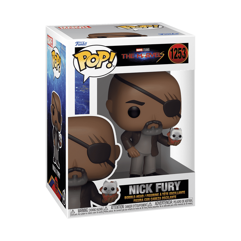 Funko Pop! #1253 - The Marvels: Nick Fury 1