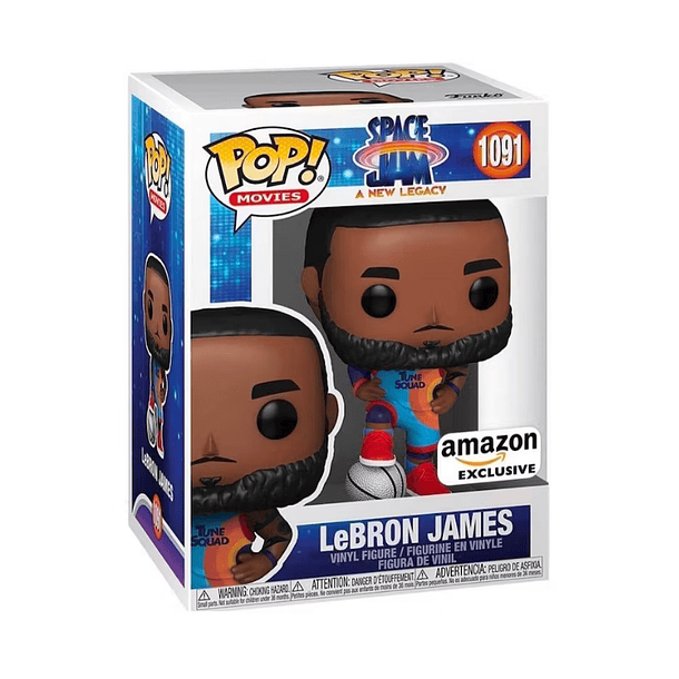 Funko Pop! Movies #1091 - Space Jam A New Legacy: LeBron James