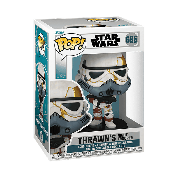 Funko Pop! #0686 - Star Wars: Thrawn's Night Trooper with Blue Mouthpiece