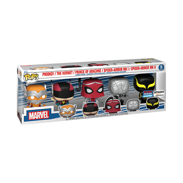 Funko Pop! - Marvel: Beyond Amazing Spiderman (5 Pack)