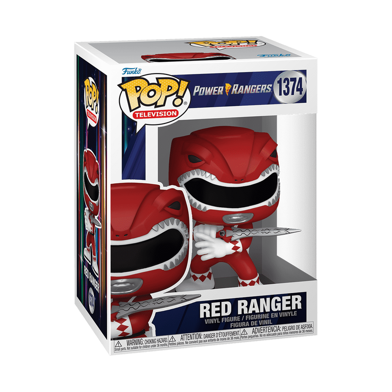 Funko Pop! Television #1374 - Power Rangers: Red Ranger 1