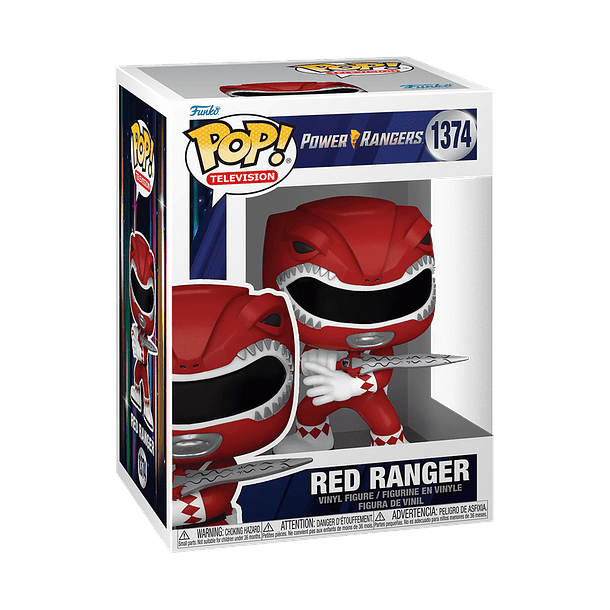 (PROXIMAMENTE) Funko Pop! Television #1374 - Power Rangers: Red Ranger