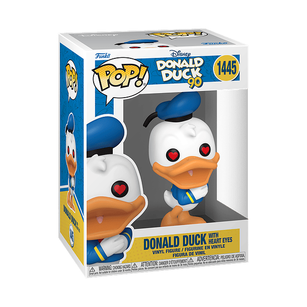 Funko Pop! #1445 - Donald Duck 90: Donald Duck with Heart Eyes