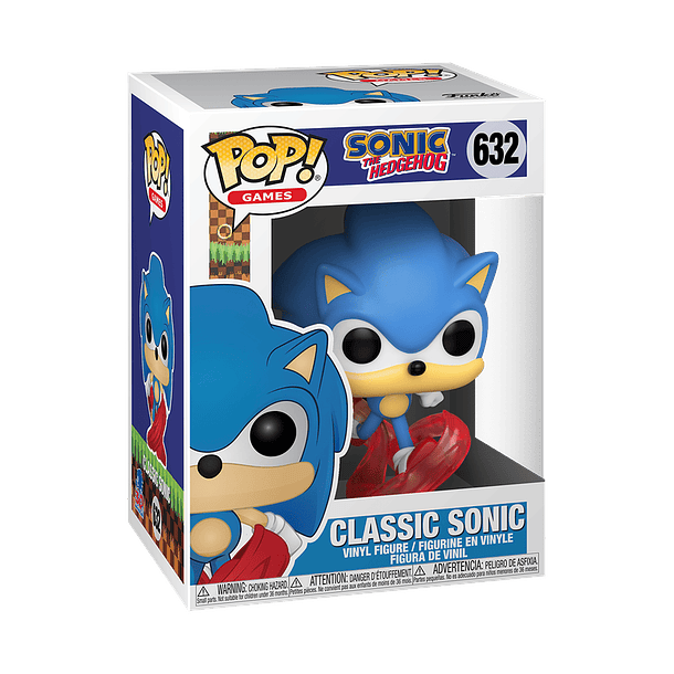 (PREVENTA) Funko Pop! Games #0632 - Sonic: Classic Sonic