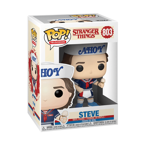 (PREVENTA) Funko Pop! Television #0803 - Stranger Things: Steve