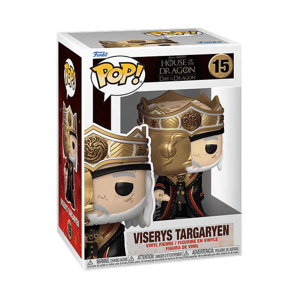 Funko Pop! #0015 - House of the Dragon: Viserys Targaryen (RANDOM CHASE)