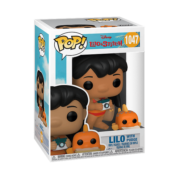 (PREVENTA) Funko Pop! #1047 - Lilo & Stitch: Lilo with Pudge