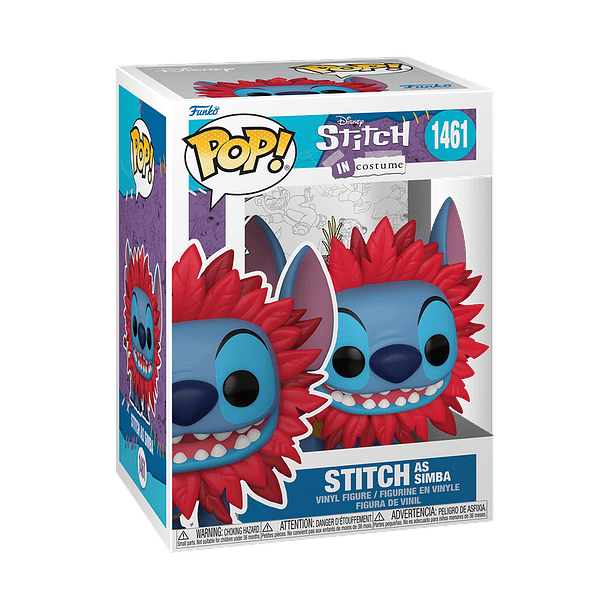 (PROXIMAMENTE) Funko Pop! #1461 - Lilo & Stitch in Costume: Stitch as Simba