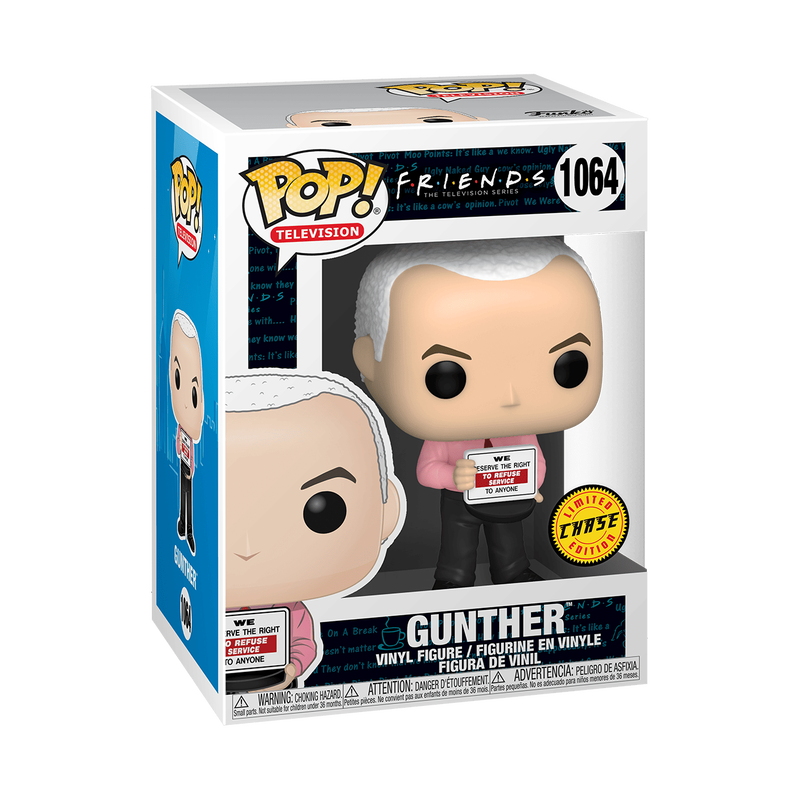 Funko Pop! Television #1064 - Friends: Gunther (CHASE) 1
