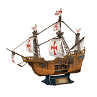 CubicFun - Barco Santa Maria (Puzzle 3D - 204 piezas) 2