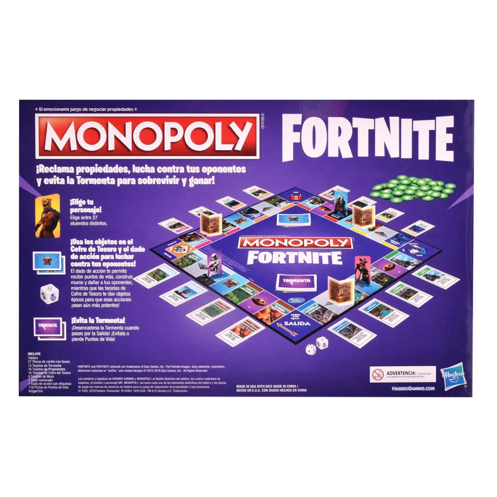 Hasbro - Monopoly: Fortnite 4