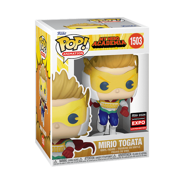 (PREVENTA) Funko Pop! Animation #1503 - My Hero Academia: Mirio Togata