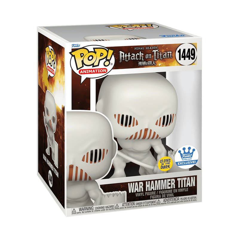 (PREVENTA) Funko Pop! Animation #1449 - Attack on Titan: War Hammer Titan (Glows) 1