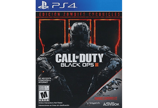 Call Of duty Black Ops 3 PS4 Chronicles Zombies Español