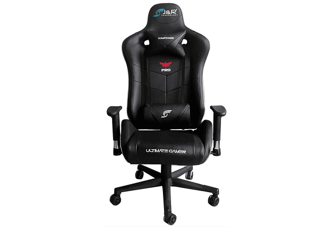 Silla Gamer J&R RGB negra