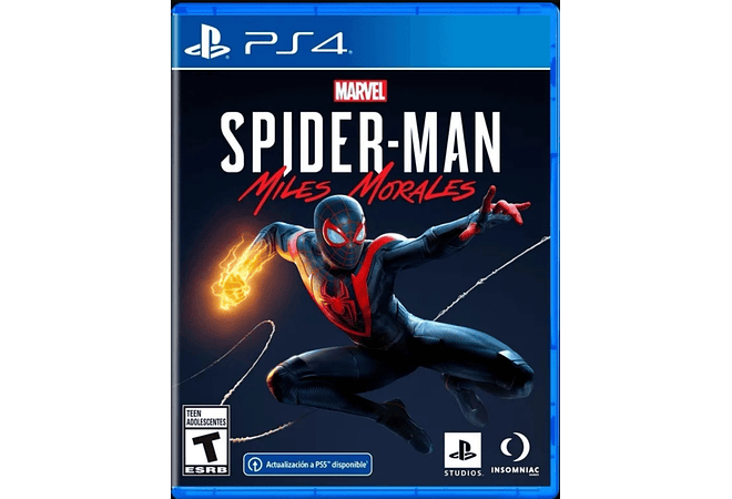 Spiderman Miles Morales PS4 nuevo