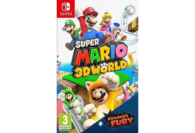 Super Mario 3d World + Bowser's Fury Switch Físico