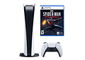 Consola Playstation 5 Edicion Disco Ps5 + Juego Spiderman Miles
