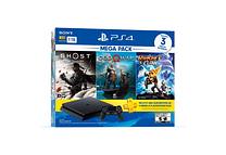 Playstation 4 slim ps4 Bundle Ghost con 3 juegos fisicos