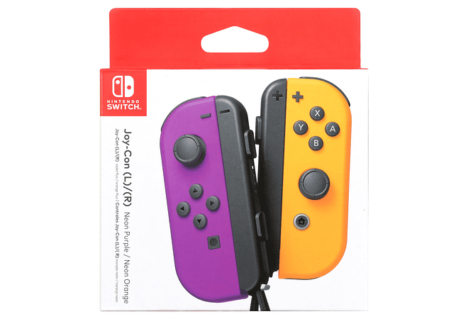 Joycon mostaza/morado Switch nuevo sellado