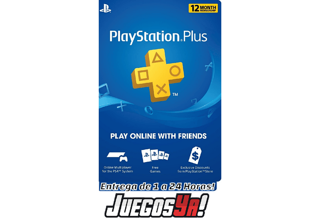 Código Ps Plus 12 meses USA Cuesta Estados unidos