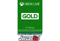 Xbox live Gold 3 meses USA