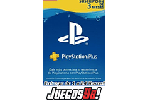 Código Ps Plus 3 meses COL Cuenta Colombiana 