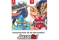 Pokemon Escudo o Espada Switch 