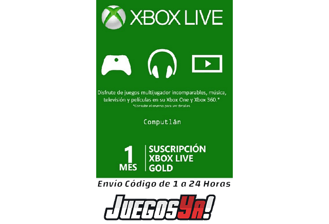 Xbox live Gold + Gamepass 1 mes ultimate