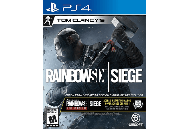 Rainbow Six contenido Deluxe ps4 nuevo