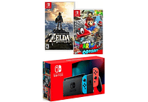 NINTENDO SWITCH 2019 + 2 juegos Obsequio Funda