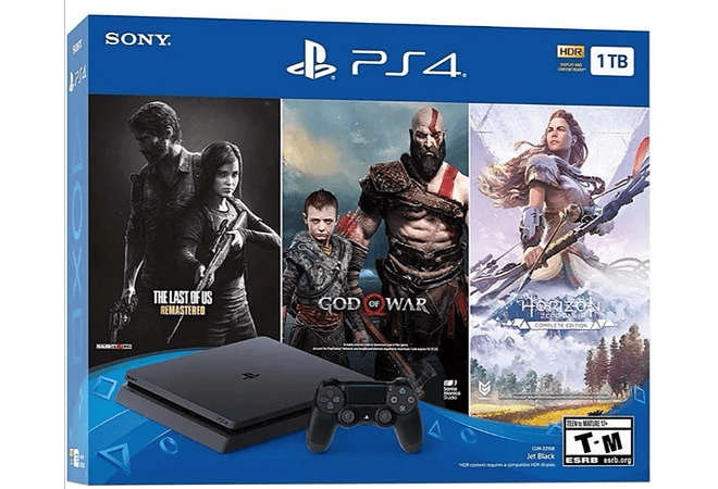 PS4 slim 1Tb + 3 juegos fisicos