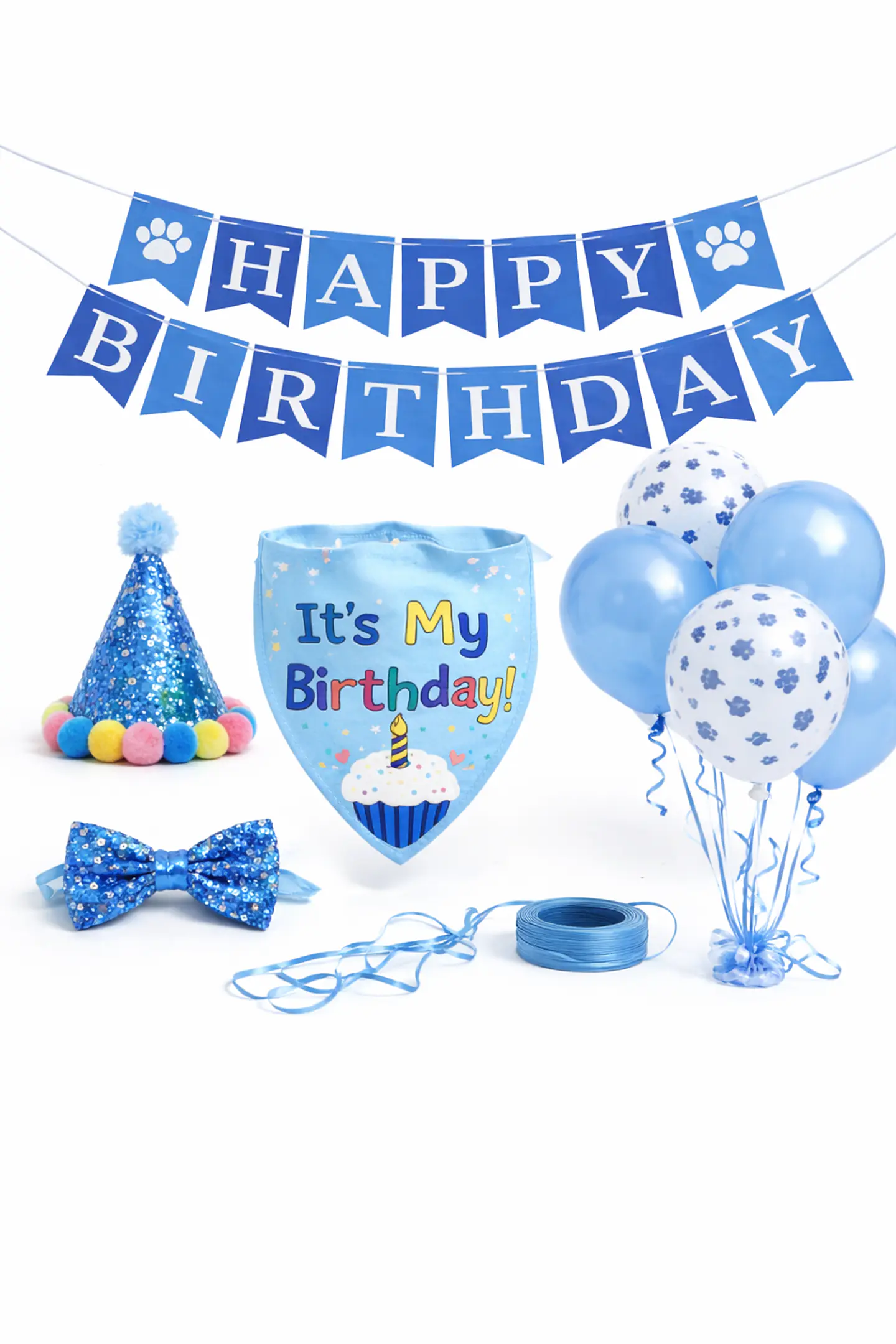 Set de cumpleaños 🐶💙 2