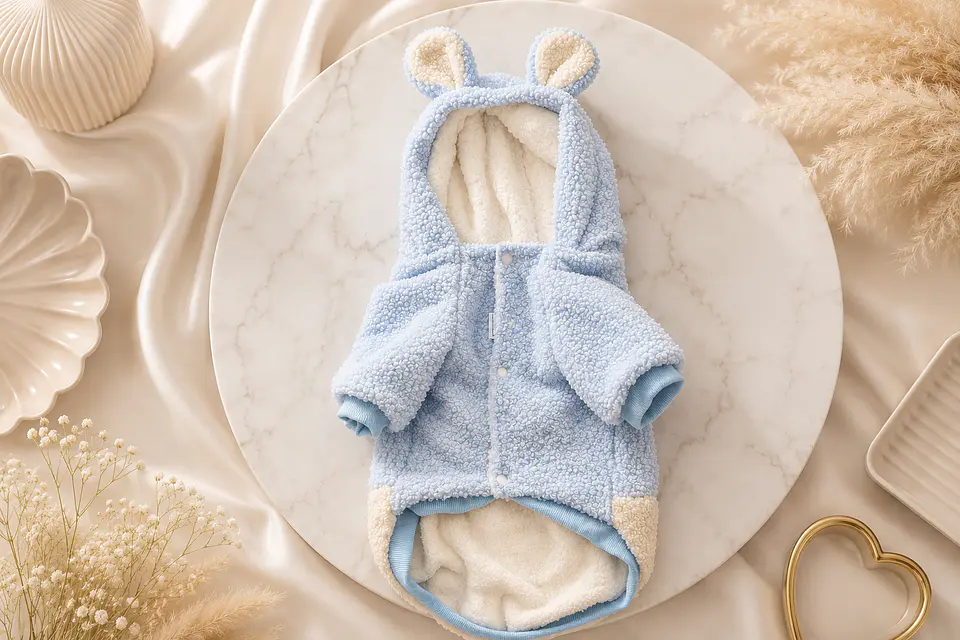 Abrigo Teddy Sky 2