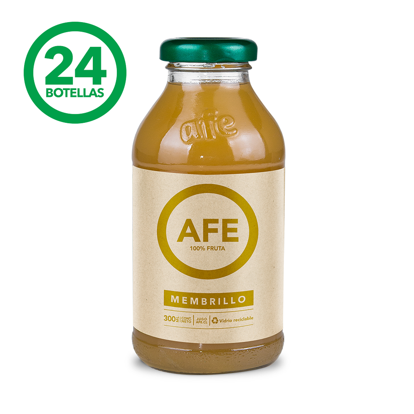 JUGO DE MEMBRILLO: 24 BOTELLAS AFE 300 ML 1