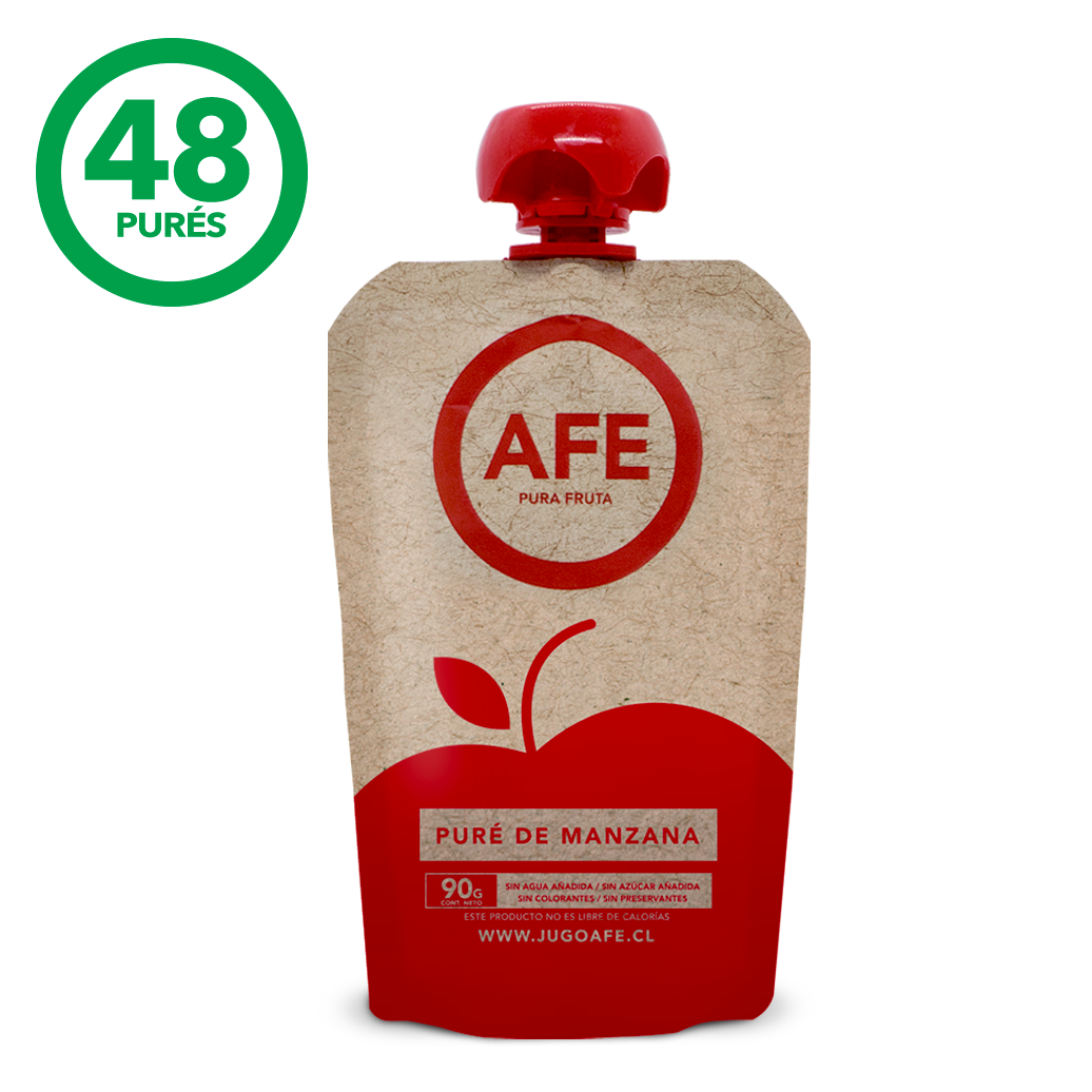 PURÉ DE MANZANA AFE 48 UNIDADES